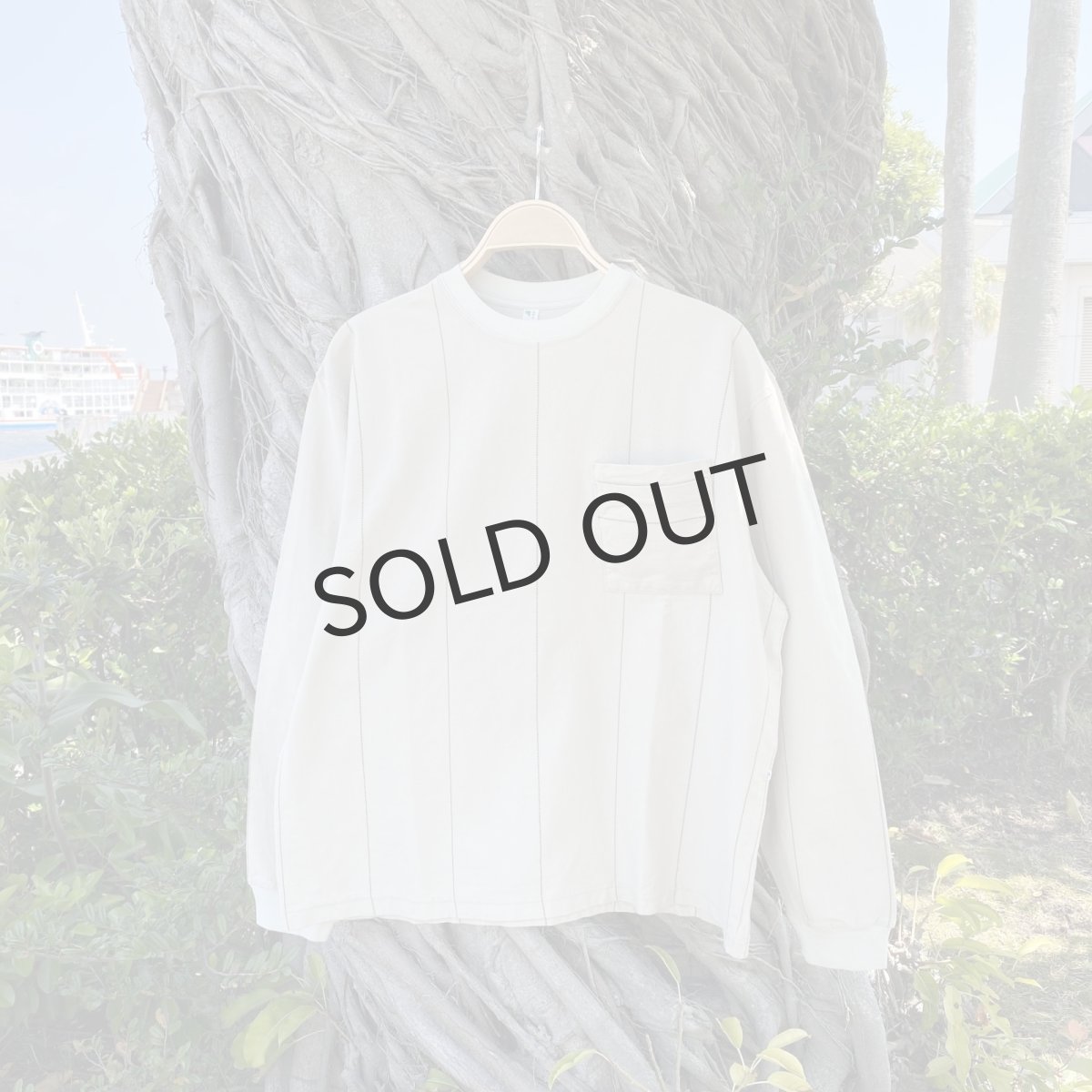 画像1: NOROLL " UNEVENNESS L/S TEE " (1)