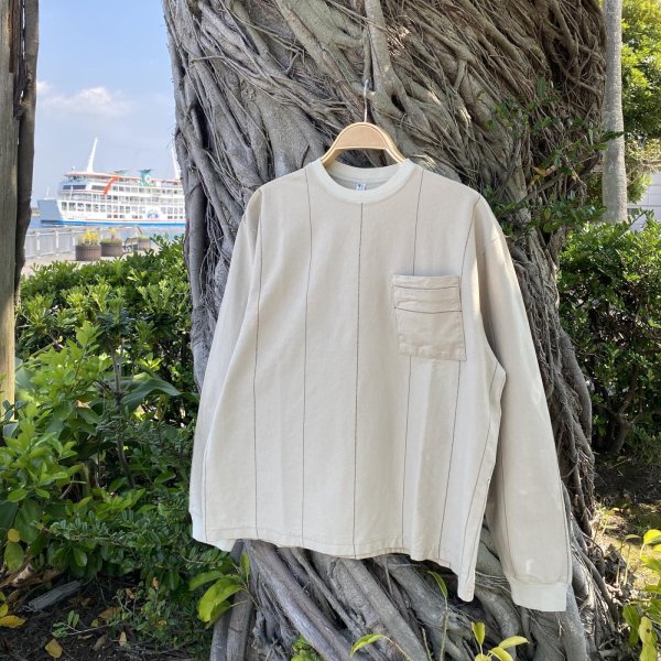 画像2: NOROLL " UNEVENNESS L/S TEE " (2)