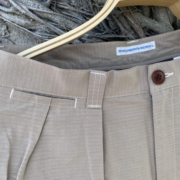 画像2: NOROLL " THICKWALK N.WEATHER PANTS " - BEIGE (2)
