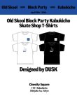 画像4: THE VANS OLD SKOOL BLOCK PARTY KABUKICHO - Special Tee (DUSK LOGO ) Designed By DUSK (4)
