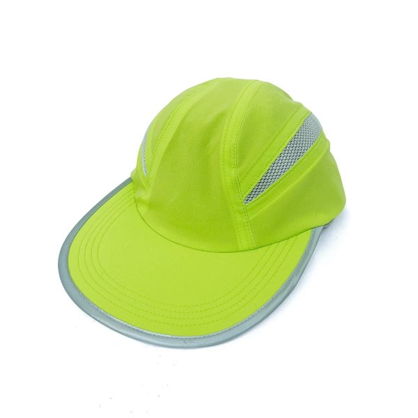 画像1: COMFORTABLE REASON " STRETCH ACTIVE CAP " - SAFETY GREEN (1)