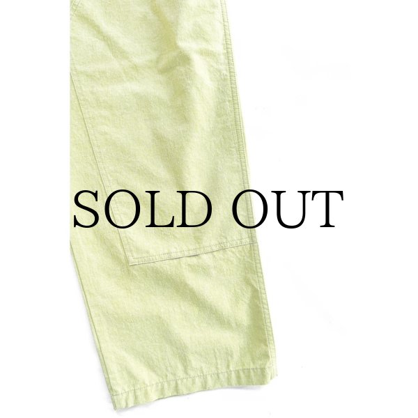 画像5: COMFORTABLE REASON " DOUBLE KNEE PIGUMENT PANT " - BLACK (5)