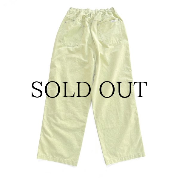 画像6: COMFORTABLE REASON " DOUBLE KNEE PIGUMENT PANT " - BLACK (6)