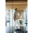 画像4: COMFORTABLE REASON " DOUBLE KNEE PIGUMENT PANT " - WHITE (4)