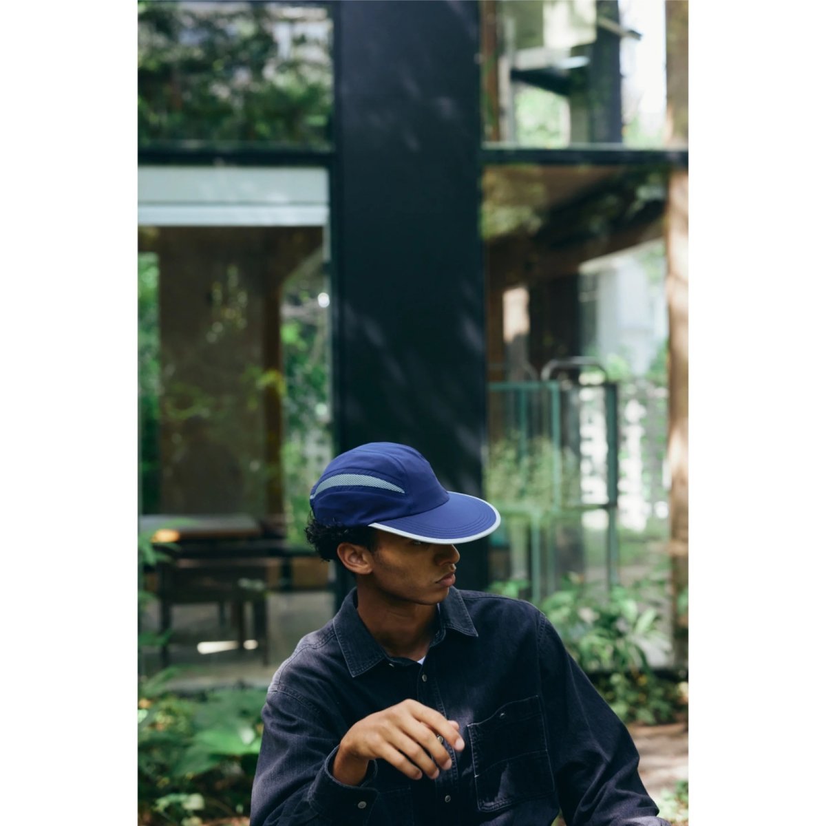 画像4: COMFORTABLE REASON | STRETCH ACTIVE CAP - NAVY (4)