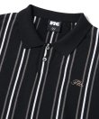 画像2: FTC " STRIPE KNIT POLO " - BLACK (2)