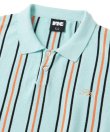 画像2: FTC " STRIPE KNIT POLO " - TEAL (2)