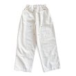 画像1: COMFORTABLE REASON " DOUBLE KNEE PIGUMENT PANT " - WHITE (1)