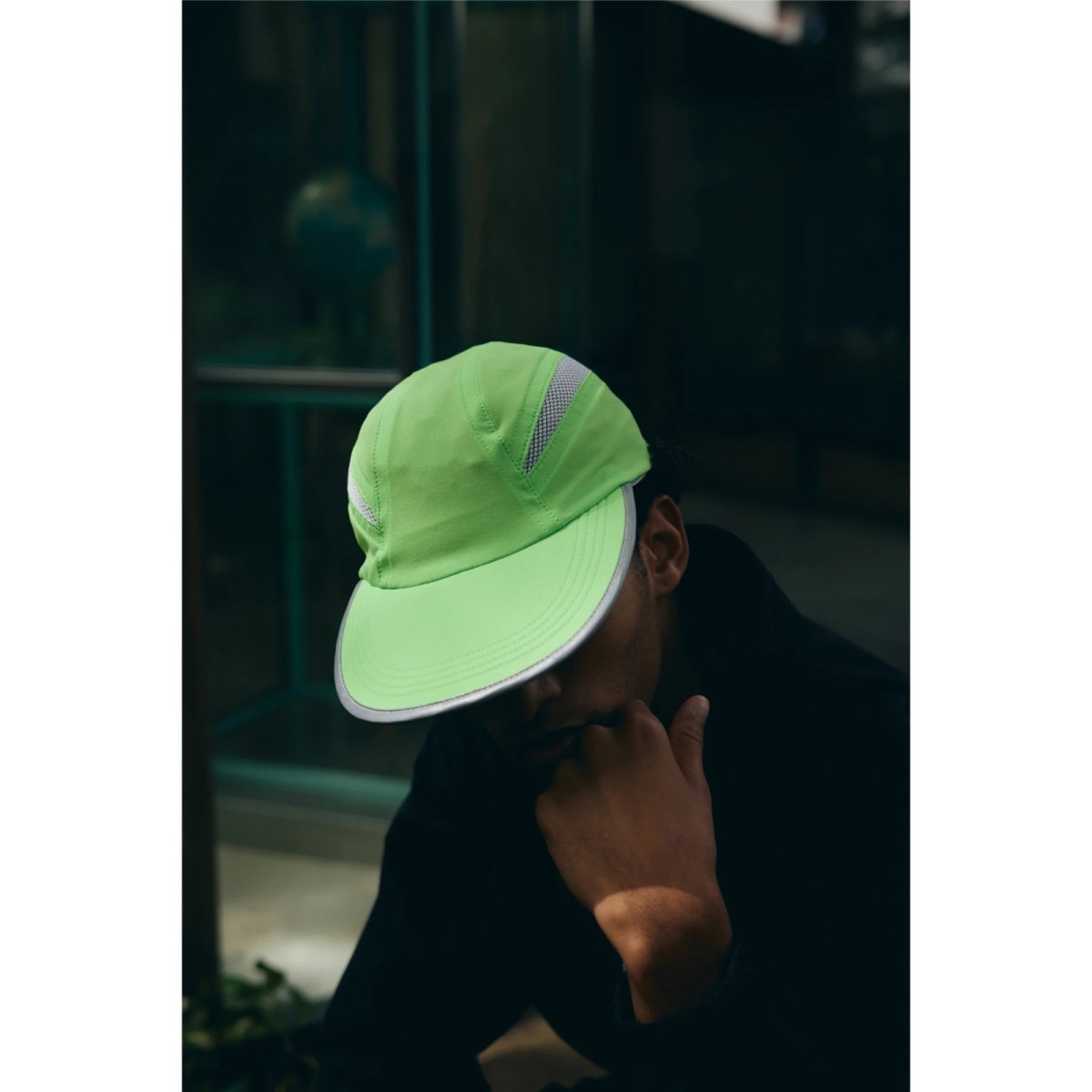 画像4: COMFORTABLE REASON | STRETCH ACTIVE CAP  - SAFETY GREEN (4)