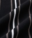 画像3: FTC " STRIPE KNIT POLO " - BLACK (3)