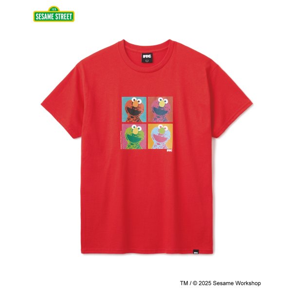 画像1: FTC " SESAME STREET meets FTC / ELMO TEE " - RED (1)