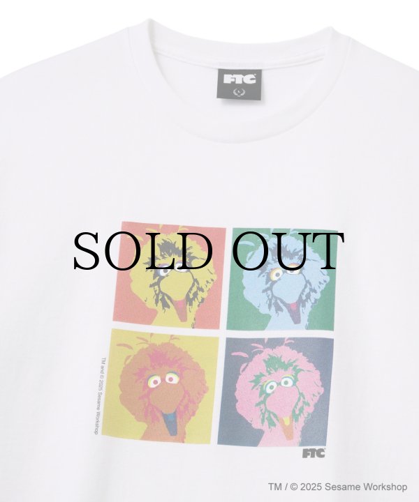 画像2: FTC " SESAME STREET meets FTC / BIG BIRD TEE " - WHITE (2)
