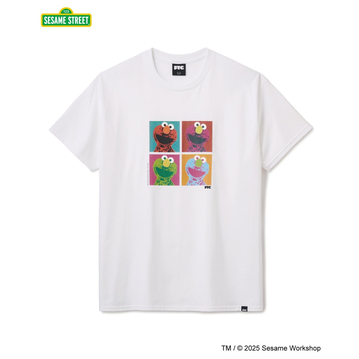 画像1: FTC " SESAME STREET meets FTC / ELMO TEE " - WHITE (1)