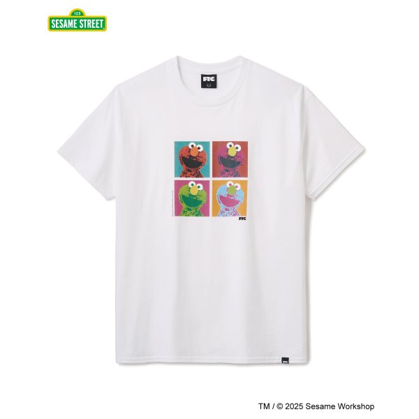 画像1: FTC " SESAME STREET meets FTC / ELMO TEE " - WHITE (1)