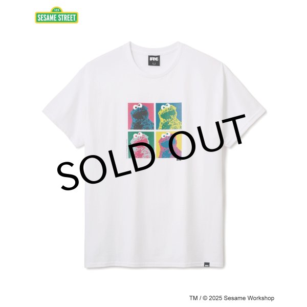 画像1: FTC " SESAME STREET meets FTC / COOKIE MONSTER TEE " - WHITE (1)