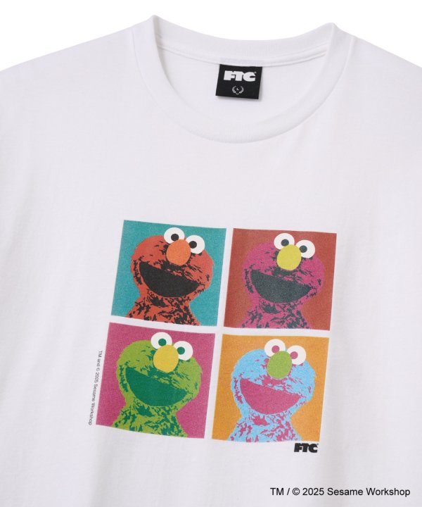 画像2: FTC " SESAME STREET meets FTC / ELMO TEE " - WHITE (2)