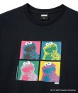 画像2: FTC " SESAME STREET meets FTC / COOKIE MONSTER TEE " - BLACK (2)