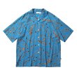 画像1: EVISEN " SHRIMP CHIRASHI STRETCH SHIRT " - BLUE (1)