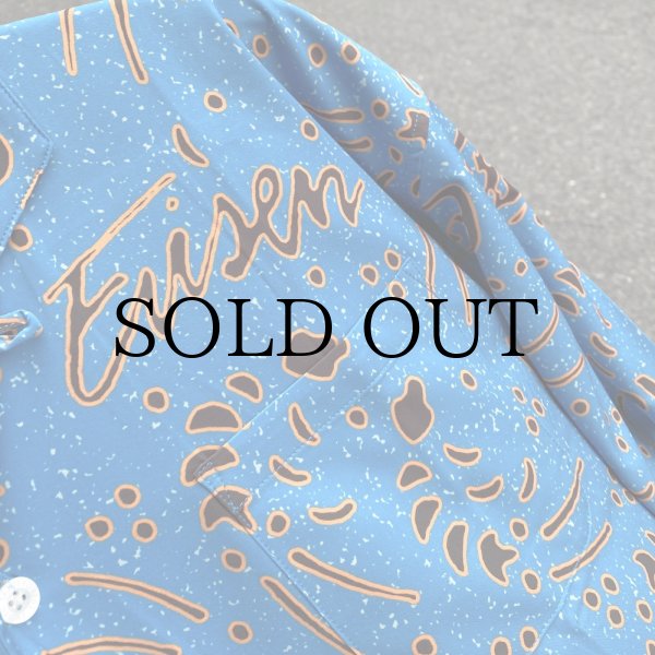 画像2: EVISEN " SHRIMP CHIRASHI STRETCH SHIRT " - BLUE (2)