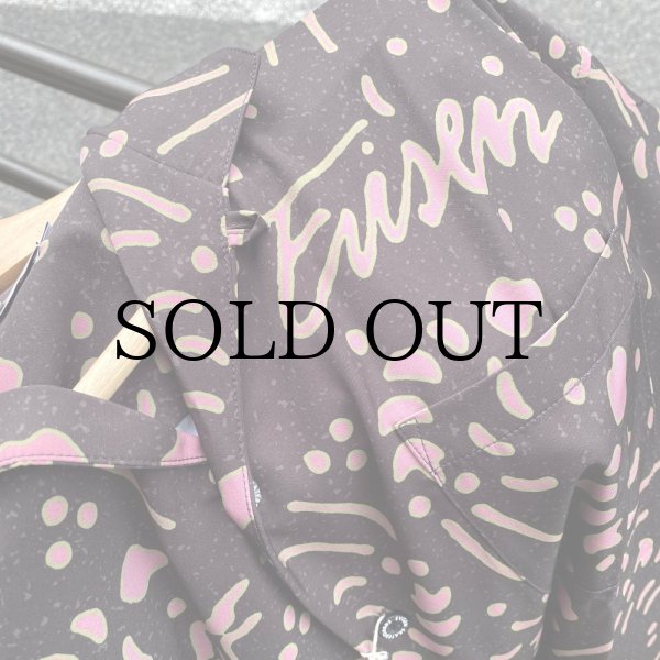 画像2: EVISEN " SHRIMP CHIRASHI STRETCH SHIRT " - BLACK (2)