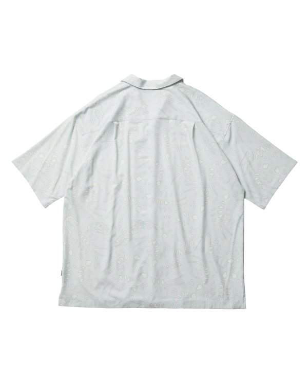 画像8: EVISEN " SHRIMP CHIRASHI STRETCH SHIRT " - BLUE (8)