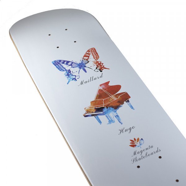 画像2: MAGENTA " BUTTERFLY HUGO MAILLARD BOARD " - 8.125inch (2)