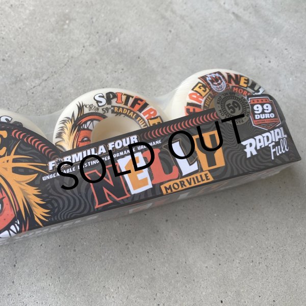 画像3: 【 SPITFIRE WHEELS 】 " FORMULA FOUR / ROUGH CUT - NELLY MORVILLE " - 56MM / RADIAL FULL 99DU   (3)