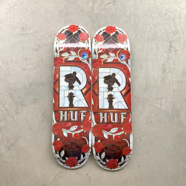画像1: REAL SKATEBOARDS " HUF CATHEDRALS " - 8.38 / 8.5 (1)
