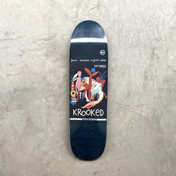 画像1: KROOKED " RAY BERBEE / LITTLE POSTCARDS FROM HOME / guest artist by JAVIER MENDIZABAL  " - 8.88inch (1)