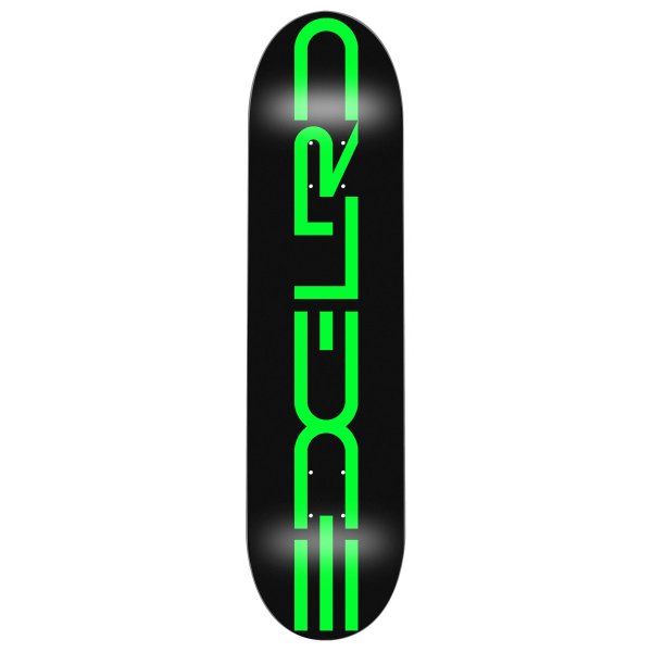 画像1: EDGLRD " TECH SCRIPT TEAM DECK - BLACK/GREEN " - 8.0inch (1)