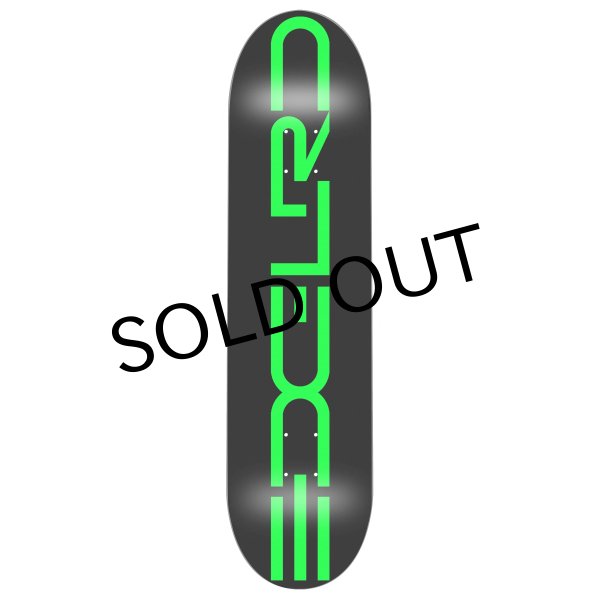 画像1: EDGLRD " TECH SCRIPT TEAM DECK - BLACK/GREEN " - 8.0inch (1)
