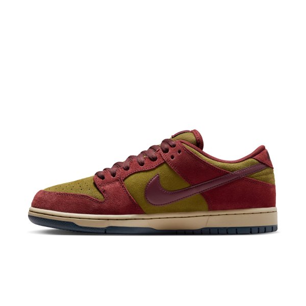 画像5: NIKE SB " DUNK LOW PRO " - DARK TEAM RED AND OLIVE FLACK (5)