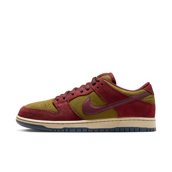 画像4: NIKE SB " DUNK LOW PRO " - DARK TEAM RED AND OLIVE FLACK (4)