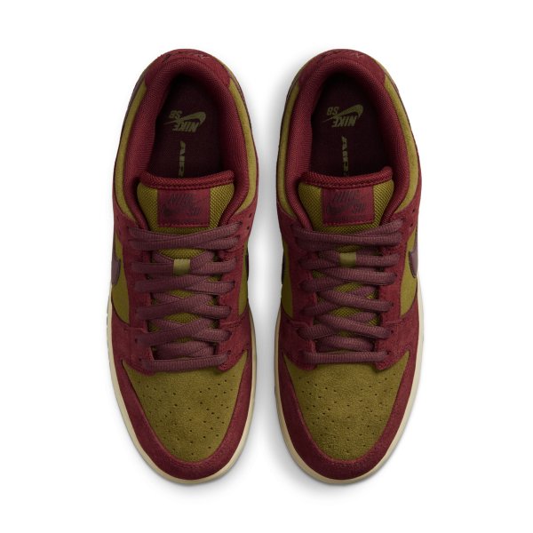 画像2: NIKE SB " DUNK LOW PRO " - DARK TEAM RED AND OLIVE FLACK (2)