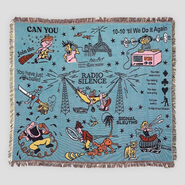 画像1: PASS~PORT. " EYEBALL THROW RUG " (1)