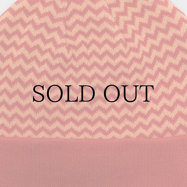 画像2: PASS~PORT.  " ORGANIC COTTON ZIG ZAG BEANIE " - BRICK (2)