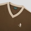 画像2: PASS~PORT.  " WORKERS STRIPE ORGANIC COTTON JERSEY " - BARK (2)