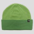 画像1: PASS~PORT.  " ORGANIC COTTON ZIG ZAG BEANIE " - MOSS (1)