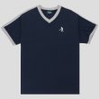 画像1: PASS~PORT.  " WORKERS STRIPE ORGANIC COTTON JERSEY " - NAVY (1)
