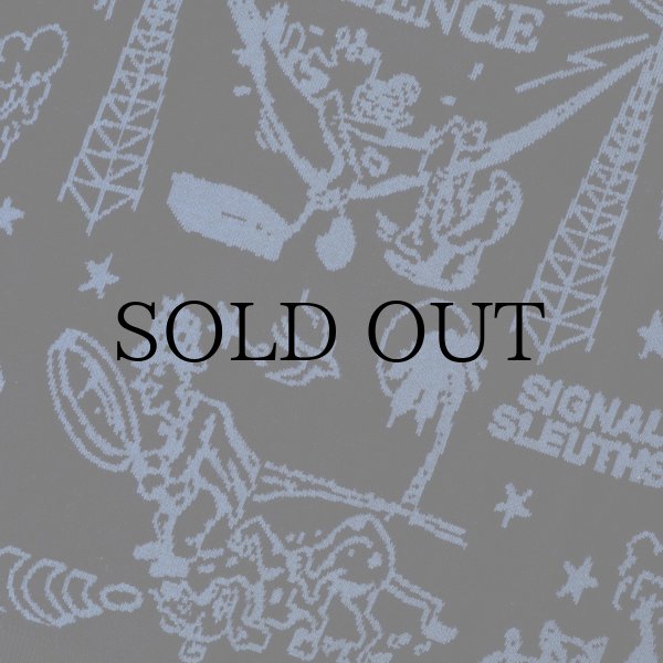 画像2: PASS~PORT.  " EYEBALL KNIT SWEATER " - BLACK / HARBOUR BLUE (2)