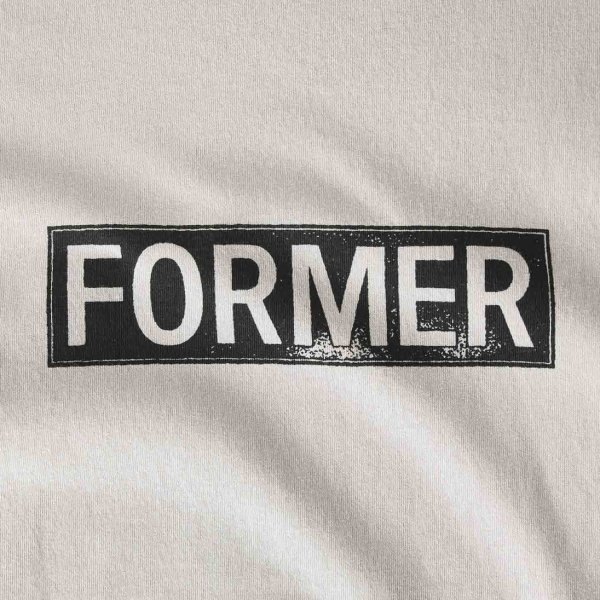 画像2: FORMER MERCHANDISE "LEGACY PLATE TEE" - STONE (2)