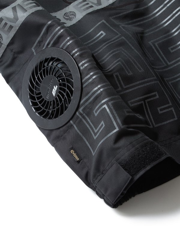 画像10: EVISEN " EYE FIRE AIR COOLING VEST " - BLACK (10)