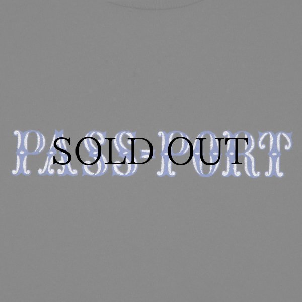 画像4: PASS~PORT.  " GLINT TEE " - BLACK (4)