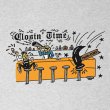 画像2: PASS~PORT.  " CLOSIN' TIME TEE " - ASH (2)