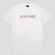 画像1: PASS~PORT.  " GLINT TEE " - WHITE (1)