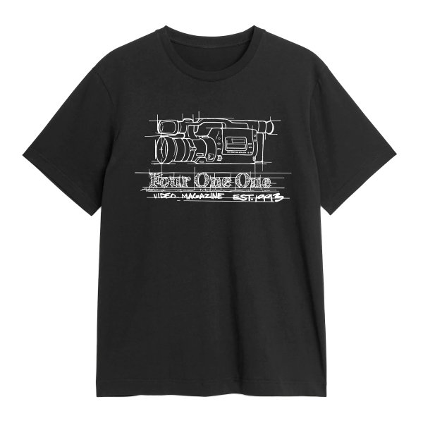 画像1: 411 " VX SS TEE " - BLACK (1)