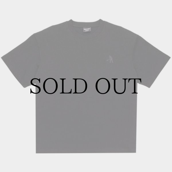 画像1: PASS~PORT.  " SOLID WORKERS TEE " - BLACK (1)