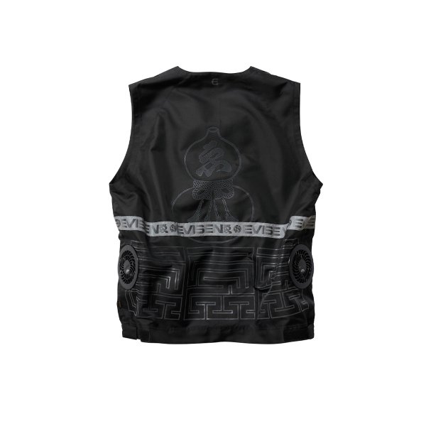 画像2: EVISEN " EYE FIRE AIR COOLING VEST " - BLACK (2)