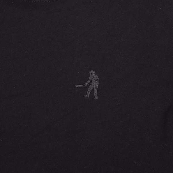 画像2: PASS~PORT.  " SOLID WORKERS TEE " - BLACK (2)