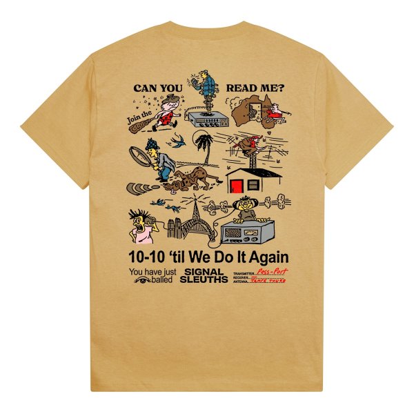 画像2: PASS~PORT.  " RADIO SINILENCE TEE " - BARLEY (2)